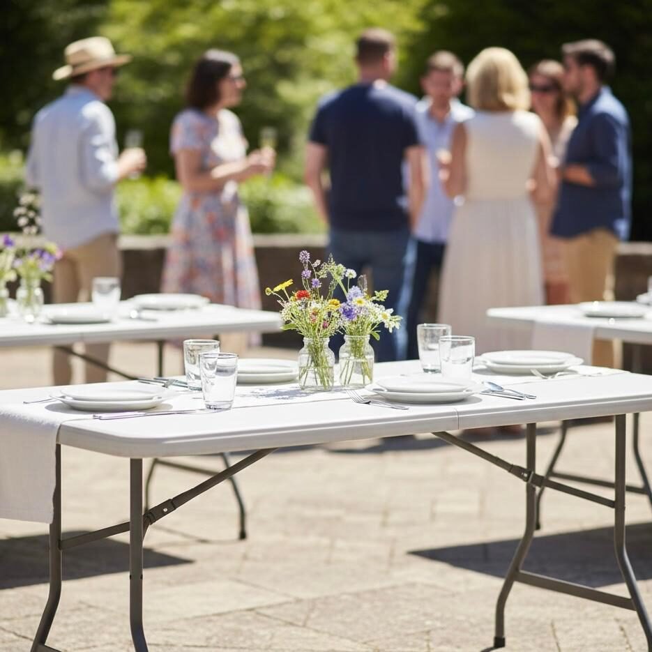 6ft rectangular table rental in Hamilton Ohio