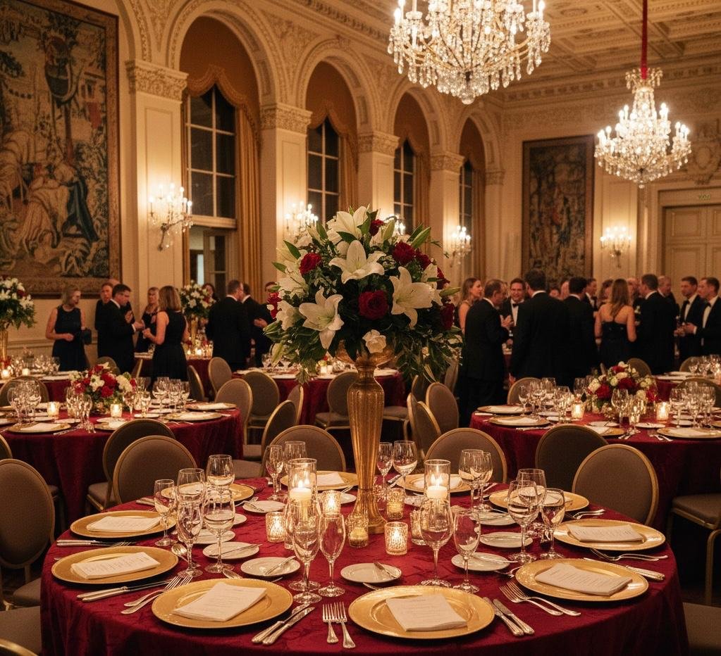 Event table setup with rentals in Hamilton Ohio