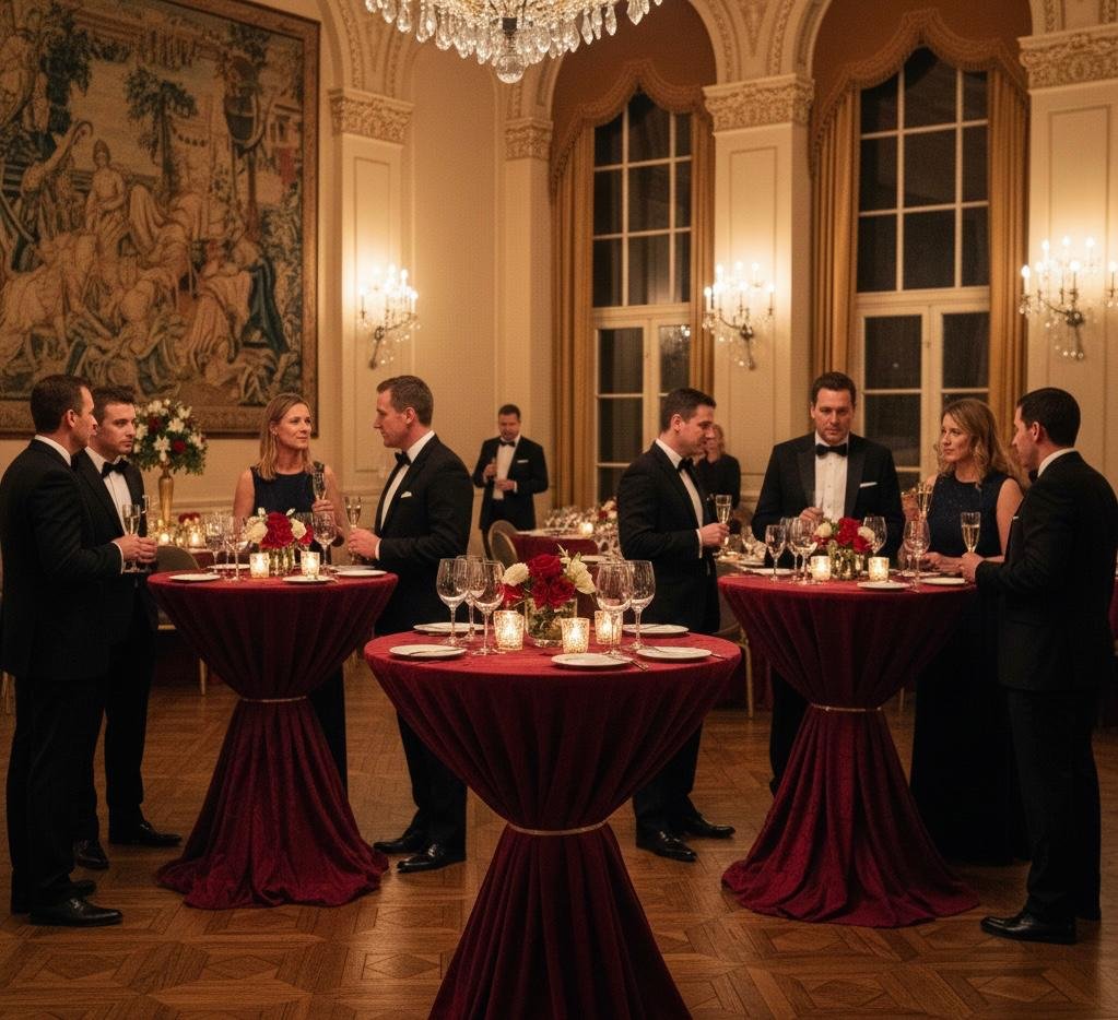 Migoria table rental for party setup in Hamilton Ohio