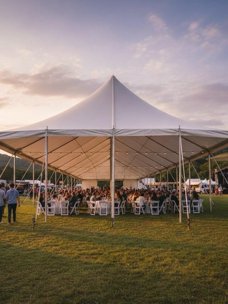 Migoria tent rental in Hamilton Ohio for parties weddings and celebrations