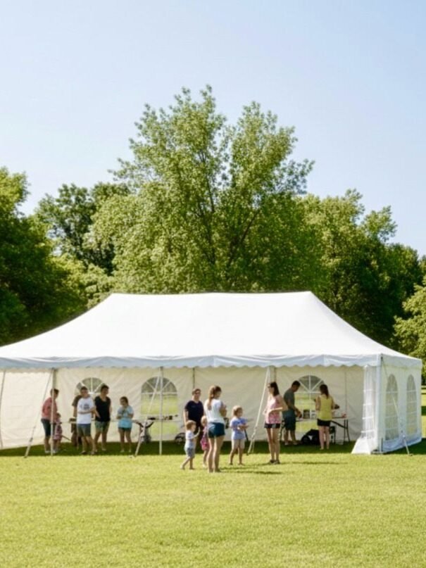 Tent and canopy rental in Hamilton Ohio for outdoor events