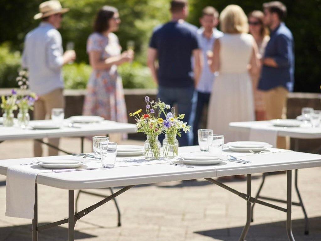 Event rental packages in Hamilton Ohio with tables and chairs